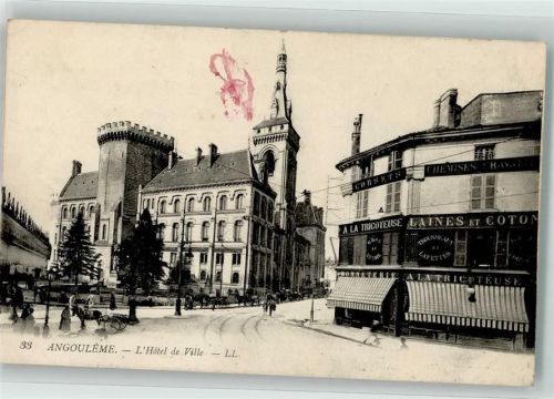Angouleme Rathaus Feldpost WK I