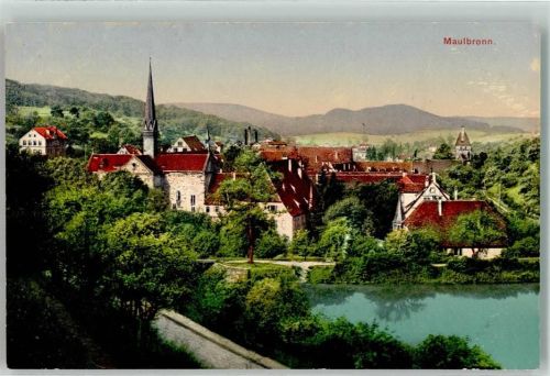 Maulbronn 1912 Cisterzienser Kloster