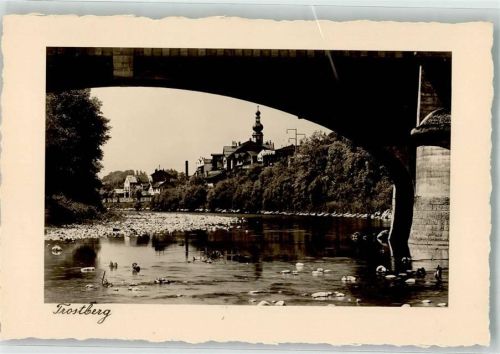 Trostberg Fluss Brücke