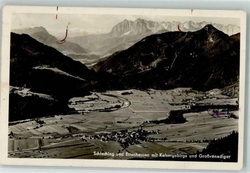 Schleching Ettenhausen mit Kaisergebirge u. Großvenediger