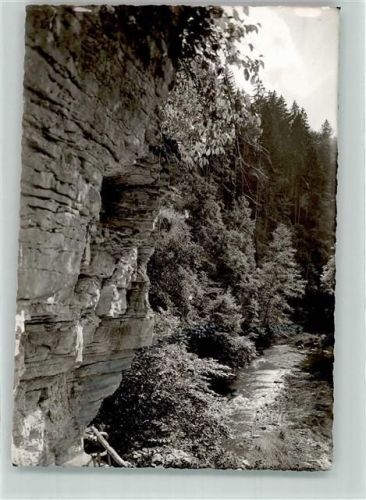 Bonndorf Wutachschlucht Foto Original aus Archiv eines Ansichtskartenverlags