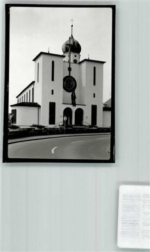 Stockach Kirche St. Oswald Foto Original aus Archiv eines Ansichtskartenverlags Ort handschriftlich