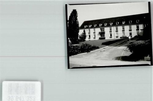 Seefeld Krankenhaus Auto Ort handschriftlich Foto Original aus Archiv eines Ansichtskartenverlags