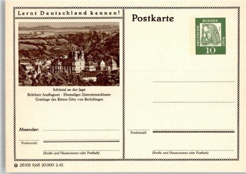 Schöntal Ehemaliges Zisterzienserkloster Grablege des Ritters Götz von Berlichingen