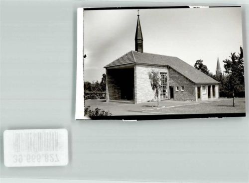 Büderich Foto Original aus Archiv eines Ansichtskartenverlags Kirche Ort handschriftlich