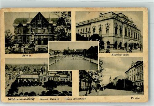 Neumarkt an der Theiß Schwimmbad Hossuth Ljos-ter Theater Hotel