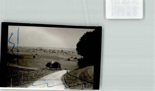 Altusried Striche auf BildseiteOrt handschriftlich Foto Original aus Archiv eines Ansichtskartenverlags