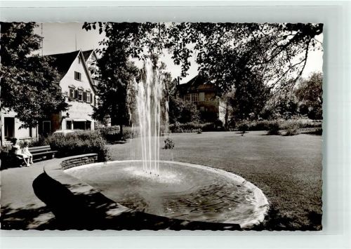 Kirchheim Schlossplatz mit Brunnen