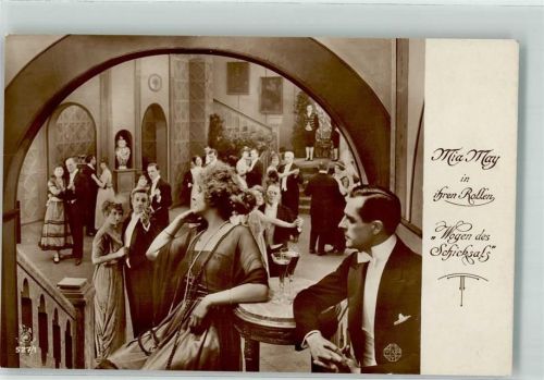527/1Mia May im Film Wogen des Schicksals Film-Kunst
