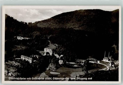 Friedrichsheim 1942 Fliegeraufnahme Friedrichsheim Luisenheim