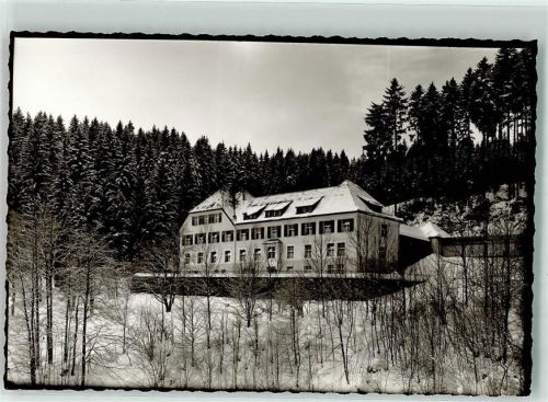Überruh Winter Ort handschriftlich Foto Original aus Archiv eines Ansichtskartenverlags