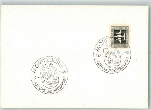 Moritzburg Werbestempel