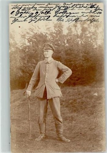 Benneckenstein 1915 Soldat Ort lt. Stempel