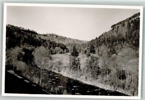 Waldshut Wutachschlucht Foto Original aus Archiv eines Ansichtskartenverlags