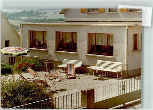 Erbach Foto Original aus Archiv eines Ansichtskartenverlags Haus am Hang Ort handschriftlich
