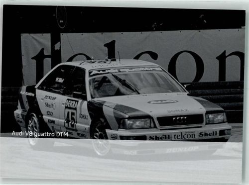 Audi V8 quattro DTM Informationskarte