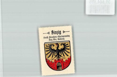 Sinzig Wappensammelmarke Kaffee Hag