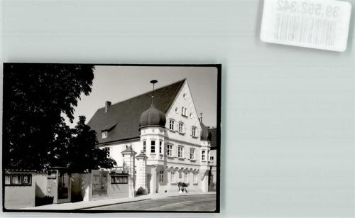 Ichenhausen Rathaus Telefonzelle Foto Original aus Archiv eines Ansichtskartenverlags Ort handschriftlich