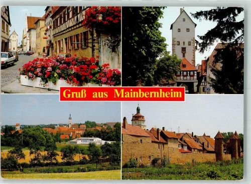 Mainbernheim Stadtmauer Unteres Tor Oldtimer