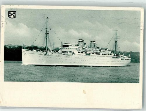 1937 Hapag M.S. Milwaukee Stempel: Stockholm