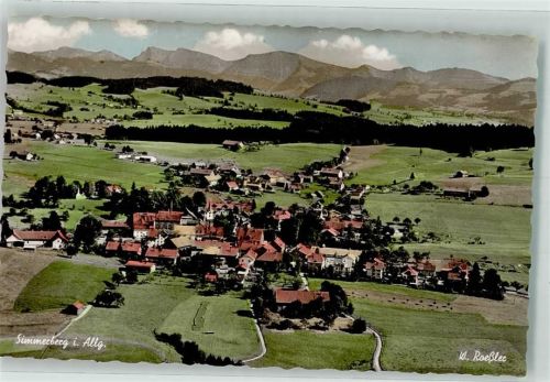 Simmerberg Fliegeraufnahme Foto W. Roeßler