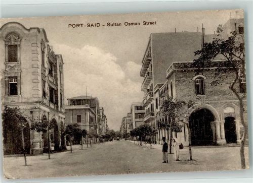 Port Said 1920 Sultan Osman Street