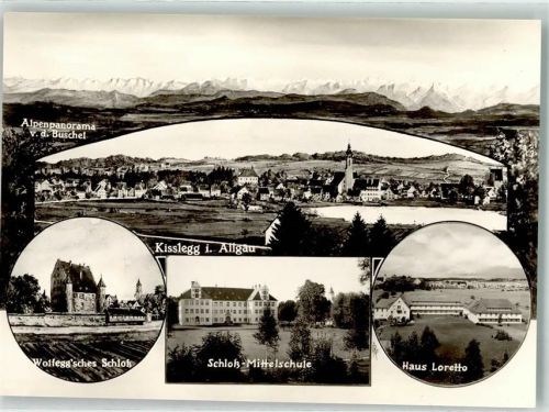 Kißlegg Wolfegg´sches Schloss Schloss-Mittelschule Haus Loretto
