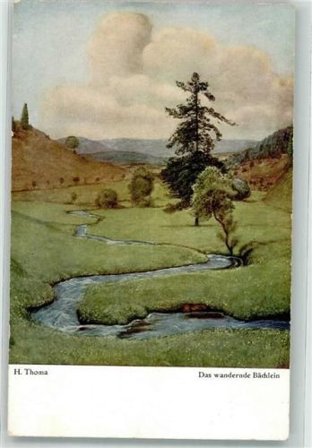 Das wandernde Bächlein Bruckmanns Bildkarte Nr.46