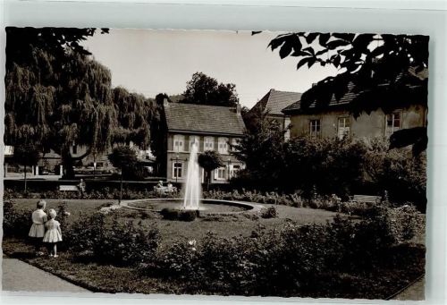 Kusel Wasserfontaine im Rosengarten
