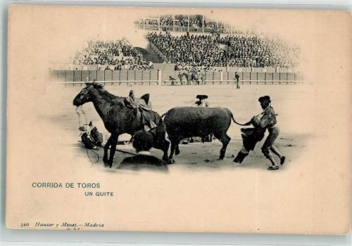 Madrid Stierkampf Arena Ort lt. Verlag