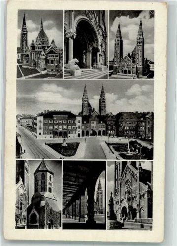 Szeged Foto AK Kirche