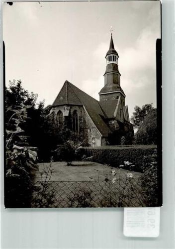 Quakenbrück Kirche Ort handschriftlich Foto Original aus Archiv eines Ansichtskartenverlags