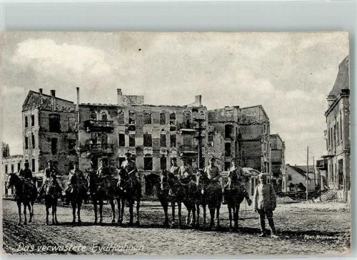 Eydtkuhnen 1916 Feldpost WK I S.b. 1.Komp.Arm.B.91 Foto AK