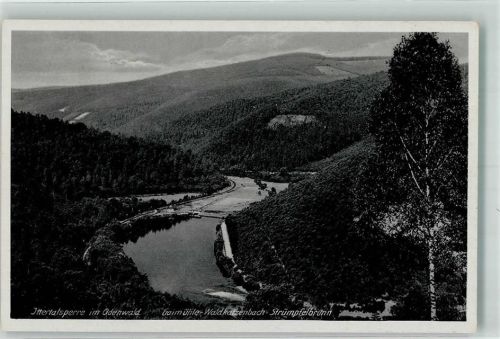 Strümpfelbrunn 1942 Ittertalsperre Gaimühle