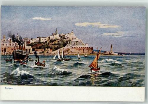 Tanger sign. Perlberg Serie 752 Mittelmeer Nr. 2