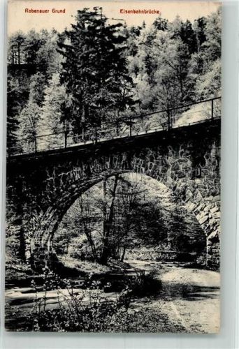 Rabenau Eisenbahnbrücke Rabenauer Grund