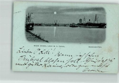 Manchester 1899 Hafen