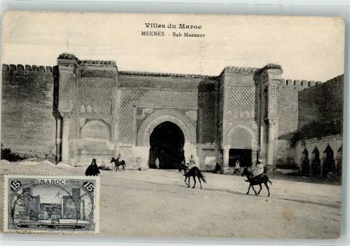 Meknes 1920 Bab Mansour