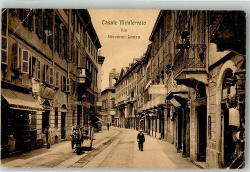 Casale Monferrato 1913 Via Gionanni Lanza