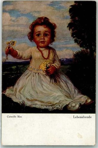 1923 Kind Lebensfreude Blumen pflücken Primus Nr. 3044