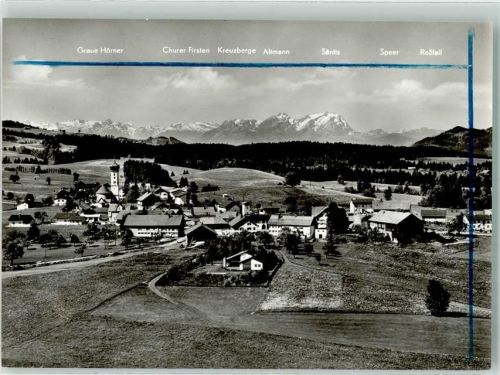 88179 W8999 Oberreute , Allgäu Gebrauchsspuren Striche aud der Bildseite