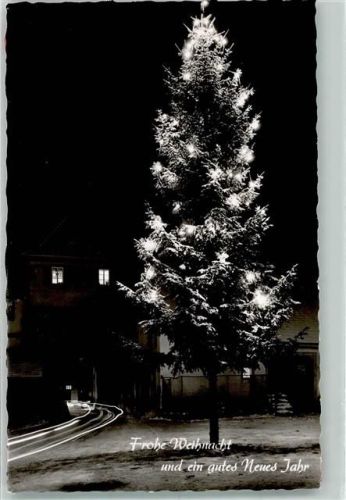 Mühlheim Weihnachtsgrüße Foto AK Winter