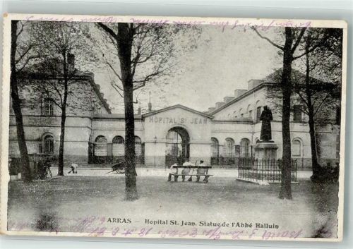 Arras Krankenhaus Denkmal Abee Halluin Feldpost WK I Insp. 6.Armee