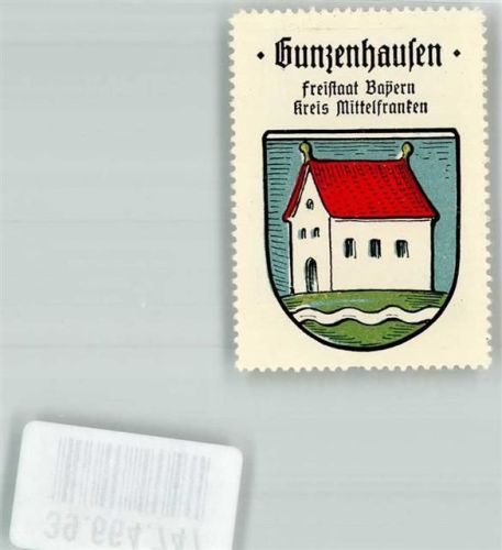 Gunzenhausen Wappensammelmarke Kaffee Hag