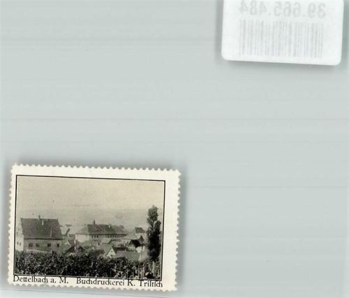 Dettelbach Buchdruckerei K. Triltsch