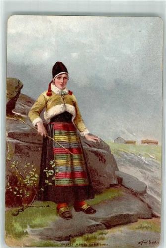 1895 Tracht sign. Ender,A. Vorläufer