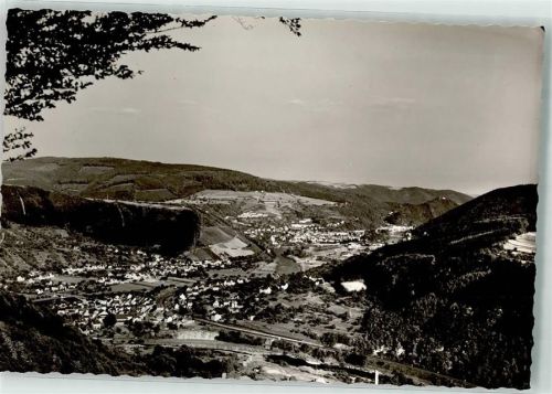 56130 W5421 Nievern FOTO KEINE AK Fliegeraufnahme Ort handschriftlich Foto Original aus Archiv eines Ansichtskartenverlags
