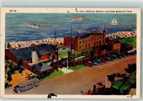 Chicago 1933 Ausstellung World´s Fair The Lincoln Group Omnibus