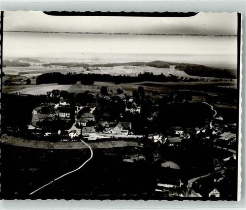 Friedenfels Fliegeraufnahme Ort handschriftlich Foto Original aus Archiv eines Ansichtskartenverlags