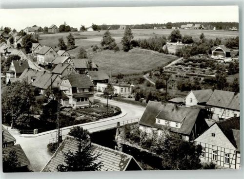 Tanne Brücke über die Bode VEB Bild und Heimat